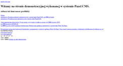 Desktop Screenshot of cms.geosigma.pl